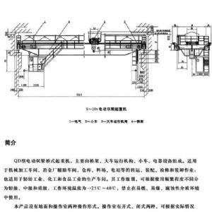 QD型吊鉤橋式起重（chóng）機