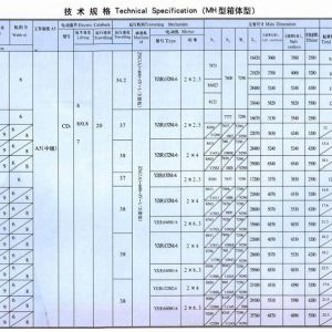 MH型（xíng）3-16吨电动葫芦单梁门（mén）式起重机（箱体形状）